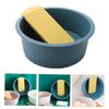 jojofuny Thickened Plastic Washbasin with Non-Slip Washboard for Hand Washing Baby Clothes and Underwear Durable Laundry Basin for Dormitory and Household Cleaning view 4