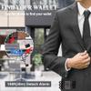 1Pc Smart Wallet for Men, GPS Tracker Card Finder, Slim Card Holder, Men (203Black1) view 2