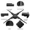 3d hologram led fan projector, 4 leavesHD 3D Hologram Fan, holographic fan Projector, Advertising Display Library and Holographic Led Projector (25.6in(65cm)) view 2