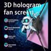 3d hologram led fan projector, 4 leavesHD 3D Hologram Fan, holographic fan Projector, Advertising Display Library and Holographic Led Projector (25.6in(65cm)) view 4