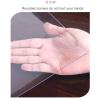 3mm Heavy Duty Table Protector,PVC Rounded Corners Clear Table Cover Protector,Bar Dining Tabletop Furniture Pad,Water Proof Easy Clean Transparent Tablecloth (90 x 135 m/35x53in) view 3