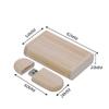 10 Pack 2GB Custom USB Flash Drive Personalized Logo,Wooden Bean USB Pendrive, Wood USB Thumb Drive Memory Stick Free Customize Company Wedding Photography Vedio Logo Box (10 Pack 2GB) view 3