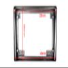 9 inch Car Radio Fascia Panel for Opel Zafira/Opel Astra 2006-2010 Stereo Frame view 4