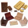 10 Pack 16GB Custom USB Flash Drive Personalized Logo,Wooden Bean USB Pendrive, Wood USB Thumb Drive Memory Stick Free Customize Company Wedding Photography Vedio Logo Box (10 Pack 16GB) view 2
