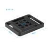 CAMVATE Quick Release V Lock Wedge Mount + Base Plate with 1/4"-20 Mounting Points & Grooves - 2335 view 4