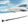 Car Radio Passive Antenna, Soft Rubber Built in Amplifier Flexible Mast FM AM Stereo Antennae for Boat Car RV Motorhome ATV UTV Tractor Motorcycle Yacht view 4