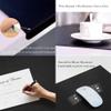 Large Desk Protector Pad, Office Mouse Pad Desk Mat, Home Writing Pad, Executive Office Desk Pad Protector, Waterproof Desktops Mat with Edge Lip Protection,90x40cm,Gray view 4