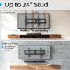 Tilt TV Wall Mount Fits 16-24" Studs, Holds 37-82" TVs up to 132 lbs, Max VESA 600x400mm - by USX STAR view 4
