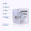 Clamper 3-Outlet Surge Protector 1800 Joules, 1875W, for TV, PC, Xbox, PS5, Refrigerators and Other Appliances (Compact Wall Surge Protector), iCLAMPER Power 3, 1-Pack Clear view 3