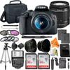Canon EOS Rebel T7 DSLR Camera Bundle with EF-S 18-55mm f/3.5-5.6 Zoom Lens + ZeeTech Accessory Bundle + 2 Pack SanDisk 32GB Memory Card + Filter Kit + Flash + Tripod (Renewed) view 1