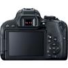 Canon EOS Rebel T7 DSLR Camera Bundle with EF-S 18-55mm f/3.5-5.6 Zoom Lens + ZeeTech Accessory Bundle + 2 Pack SanDisk 32GB Memory Card + Filter Kit + Flash + Tripod (Renewed) view 3