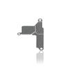 Best Shopper - Replacement Front Camera Flex Cable Holding Bracket (On Motherboard) Compatible with iPhone 8 view 1