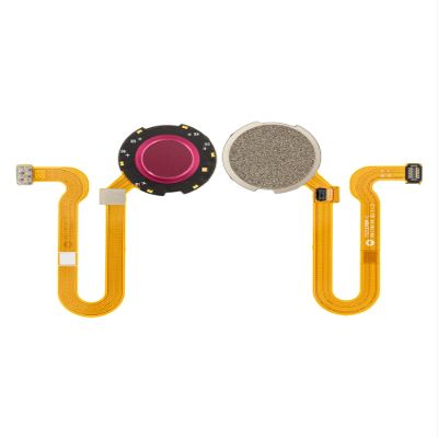 Replacement Fingerprint Reader With Flex Cable Compatible For Motorola One Hyper (XT2027 / 2020) (Fresh Orchid)