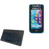 BoxWave Keyboard Compatible with VTech KidiBuzz 3 - SlimKeys Bluetooth Keyboard - with Backlight, Portable Slim LED 7 Colors - Jet Black view 1