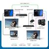 OREI KVM 4K HDMI Over Ethernet Extender Balun Over CAT6/7 Cable 4K@60Hz Upto 230 Feet - 2 USB 1.1 Ports, Supports Keyboard and Mouse USB HDMI Loop Out, Power Over Cable view 3