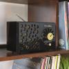 Crosley CR3042A-BK Maverick Portable AM/FM Radio with Bluetooth Receiver, Black view 3