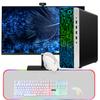 HP G3 Gaming Desktop PC, Intel Core i5 6th Gen, AMD RX 550 Graphics, 32GB RAM, 512GB SSD, MTG New 27 Inch Monitor, Gaming Kit Webcam, WiFi, Windows 11 (Renewed) view 1