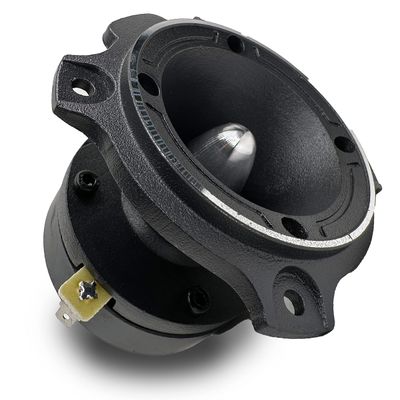 Gravity 1x WZ40TWBK 1200 Watts Maximum Power Handling Warzone Series Heavy Duty Titanium Super Tweeter Loud Speaker 4-Ohms Black Frame -2nd Gen