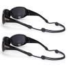 2-Pack Silicone Glasses Strap for Kids - Easy Adjustable Length, Sports-secure, No Tail, Soft & Comfortable Eyewear Strap to Keep Glasses Tight on Head During Outdoor Activities or Daily Use view 1