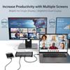 j5create 8K Thunderbolt 4 Docking Station with Max 96W Charging, Single 8K60 or Dual 4K60 Display, Thunderbolt 4 40Gbps, USB 10Gbps, Gigabit Ethernet, SD 4.0, Audio Combo (JTD562) view 3