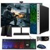 HP G3 Gaming Desktop PC, Intel Core i5 6th Gen, AMD RX 550 Graphics, 32GB RAM, 240GB SSD + 1TB HDD, MTG 24 Inch Monitor, RGB Keyboard Mouse, Speaker, Webcam, WiFi, Windows 11 (Renewed) view 1