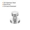PATIKIL 3/8"-16 Thread 13mm Length Camera Quick Release Screw Tripod Screw, 3 Pack Stainless Steel Hex Slot Screws for DSLR Camera Rig Accessories, Silver view 4