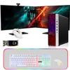 HP G3 Gaming Desktop PC, Intel Core i5 6th Gen, AMD RX 550 Graphics, 32GB RAM, 240GB SSD, MTG New 27 Inch Dual Monitor, Gaming Kit Webcam, Windows 11 (Renewed) view 1