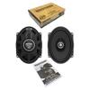 Hogtunes 572-XL High Performance XL Series 5"x 7" Saddlebag Lid Speakers (2 Pack), Fits 1998-2024 Harley-Davidson Motorcycles view 1