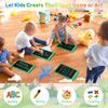 FLUESTON LCD Writing Tablet, Doodle Board Gifts for 3-8 Year Old Girls Boys, 10 Inch Colorful Electronic Board Drawing Pad for Toddlers, Christmas Birthday Gifts for KidsErase Lock Writing Board view 3