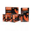 GLOVEWORKS Orange Nitrile Work Gloves 8 Mil Disposable Heavy Duty Raised Diamond Grip, Mechanic Glove, XL, 4 Boxes of 100 view 1