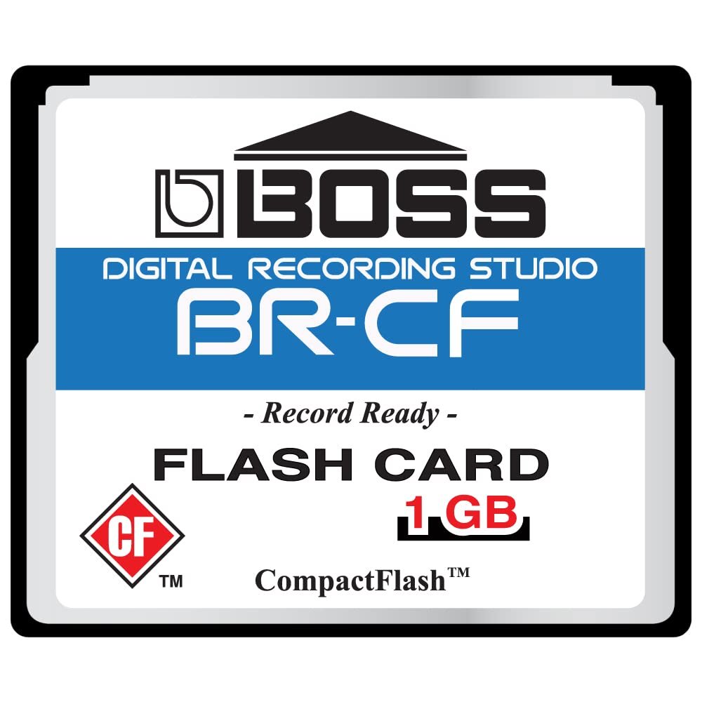 1GB BR-CF Boss Roland CompactFlash CF Memory Card for BR-600, BR-864, BR-900CD, MC-808 (1GB)