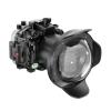 Seafrogs [40m/130ft] Underwater Camera Housing Diving Case w/Sea Frogs WA005-F 6" Dome Port Kit, for Sony A7III A7RIII A7R3 A7M3 w/Sony FE16-35mm F4/FE16-35mm F2.8can Adjust The Aperture view 1