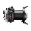 Seafrogs [40m/130ft] Underwater Camera Housing Diving Case w/Sea Frogs WA005-F 6" Dome Port Kit, for Sony A7III A7RIII A7R3 A7M3 w/Sony FE16-35mm F4/FE16-35mm F2.8can Adjust The Aperture view 3