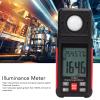 Digital Light Meter, Handheld Luxmeter Large Range Ambient Brightness Tester Illuminometer Detection view 2