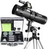 SOLOMARK Telescope 130650EQ, Telescopes for Adults and 1.25inch Telescope Accessory Set with Carry Case view 1