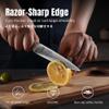 YOTSUBA 5 Inch Japanese Utility Knife with Full Tang Rosewood Handle view 3