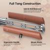 YOTSUBA 5 Inch Japanese Utility Knife with Full Tang Rosewood Handle view 4