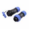 HangTon SP21 12 Pin Connector Aviation Circular Quick Disconnect Power 5A Male Female Cable Plug Socket view 1