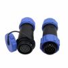 HangTon SP21 12 Pin Connector Aviation Circular Quick Disconnect Power 5A Male Female Cable Plug Socket view 3