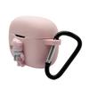 Cute Case for JBL Vibe 200TWS, Wave 200TWS True Wireless Earbuds, Seadream Cartoon Kawaii 3D Bear Style Earphones Skin Cover, Protective Carrying Case with Keychain Hook (Bear with Scarf) view 3