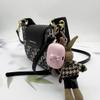 Cute Case for JBL Vibe 200TWS, Wave 200TWS True Wireless Earbuds, Seadream Cartoon Kawaii 3D Bear Style Earphones Skin Cover, Protective Carrying Case with Keychain Hook (Bear with Scarf) view 4