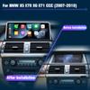 Stereo for E70 E71: 64G Car Stereo with Bluetooth Apple Carplay for BMW E70 E71 CCC 2007-2010, 10.25" Aftermarket Touch Screen Android System Head Unit Car Play Radio with Backup Camera FMAM GPS view 2