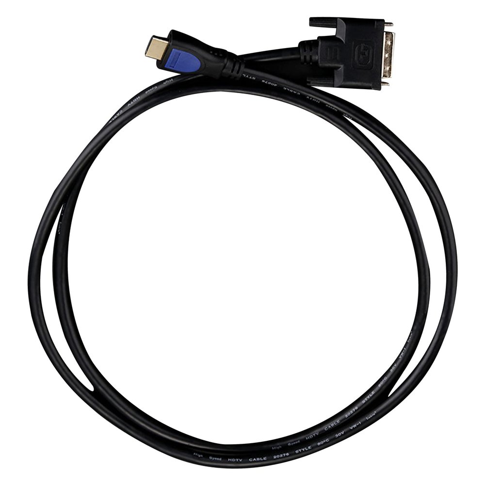 TECKEEN 1 x HDMI to DVI Cable, HDMI to Dvi Cable Computer to Tv 1080P Dual Magnetic Ring Monitor Copper Gold-Plated Hd Cable