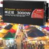 3000W 4000W 5000W 6000W Heavy Duty Pure Sine Wave Power Inverter,DC 12V 24V to AC 110V 220V Car Inverter,with LCD Display,for RV Truck Car Solar System Travel Camping,3000W-24Vto220V view 1
