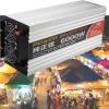 3000W 4000W 5000W 6000W Heavy Duty Pure Sine Wave Power Inverter,DC 12V 24V to AC 110V 220V Car Inverter,with LCD Display,for RV Truck Car Solar System Travel Camping,6000W-12vto220V view 1