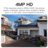 Cruiser 4MP 2.4G 5G Dual Band WiFi IP Camera Outdoor Human Detection Video Surveillance 2-Way Audio Color Night Vision AI Humanoid Tracking Sound & Light Smoke Alarm Security PTZ Camera view 4