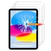 3pcs Tempered Glass Screen Protector for Apple iPad 10th Gen 10.9 Inch 2022 2023 view 1