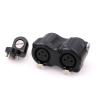 SZRMCC Audio A-Box Dual XLR Input Adaptor for ARRI Alexa Mini Camera RED DSMC3 V-Raptor 5 Pin Audio Port view 2