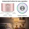 Mini Bluetooth Shower Speaker, IPX6 Waterproof Speaker, with RGB Lights, Mic, Portable Silicone Lanyard, Suction Cup, Clear Sound&Rich Bass, 12h Playtime, Small Pink Gifts for Girls Women view 4