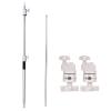 Dawot Photography C Stand with Boom Arm, 129.92inch Adjustable Heavy Duty Light C-Stand with 50inch Holding Arm, 2 Pieces Grip Head for Video Reflector, Moonlight, Softbox, 44 lbs Load Capacity view 2